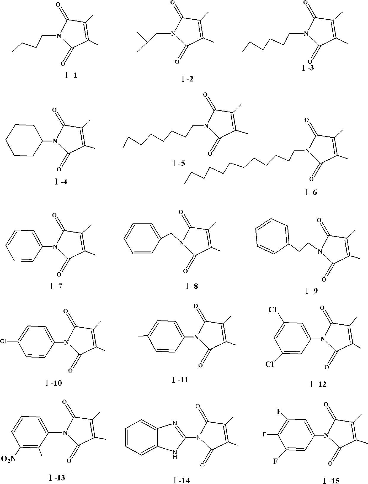 Maleimide compound, its preparation and application