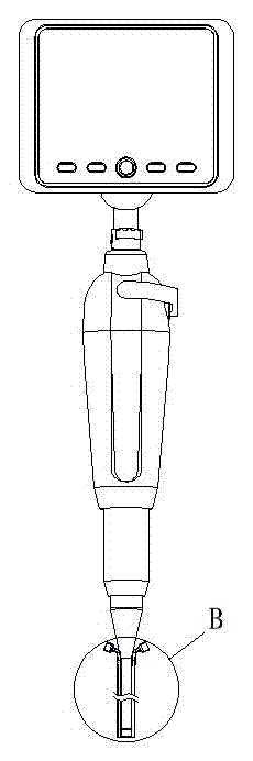 Sleeve pipe for inserting-direction-adjustable flexible pipe laryngoscope