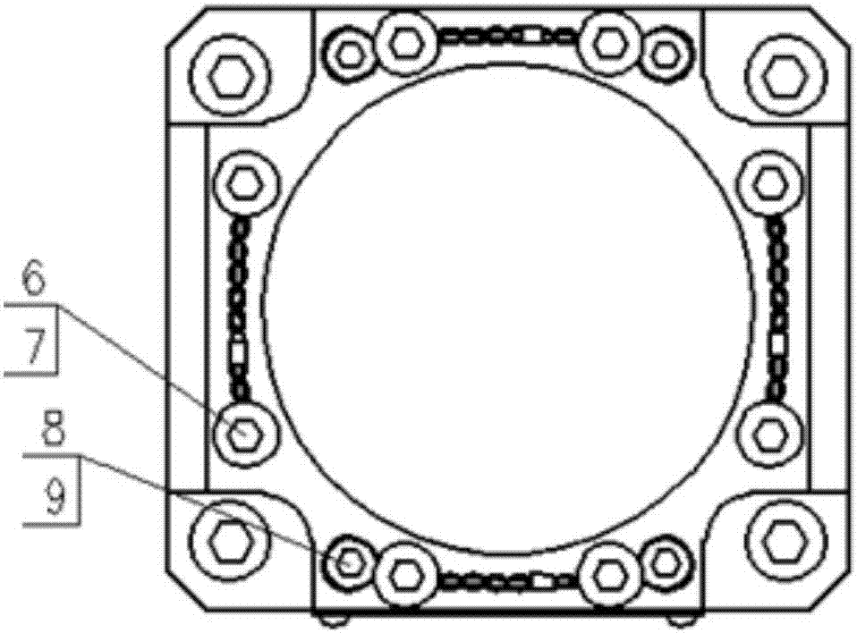 Oil returning cooling structure of electro-hydraulic servo valve