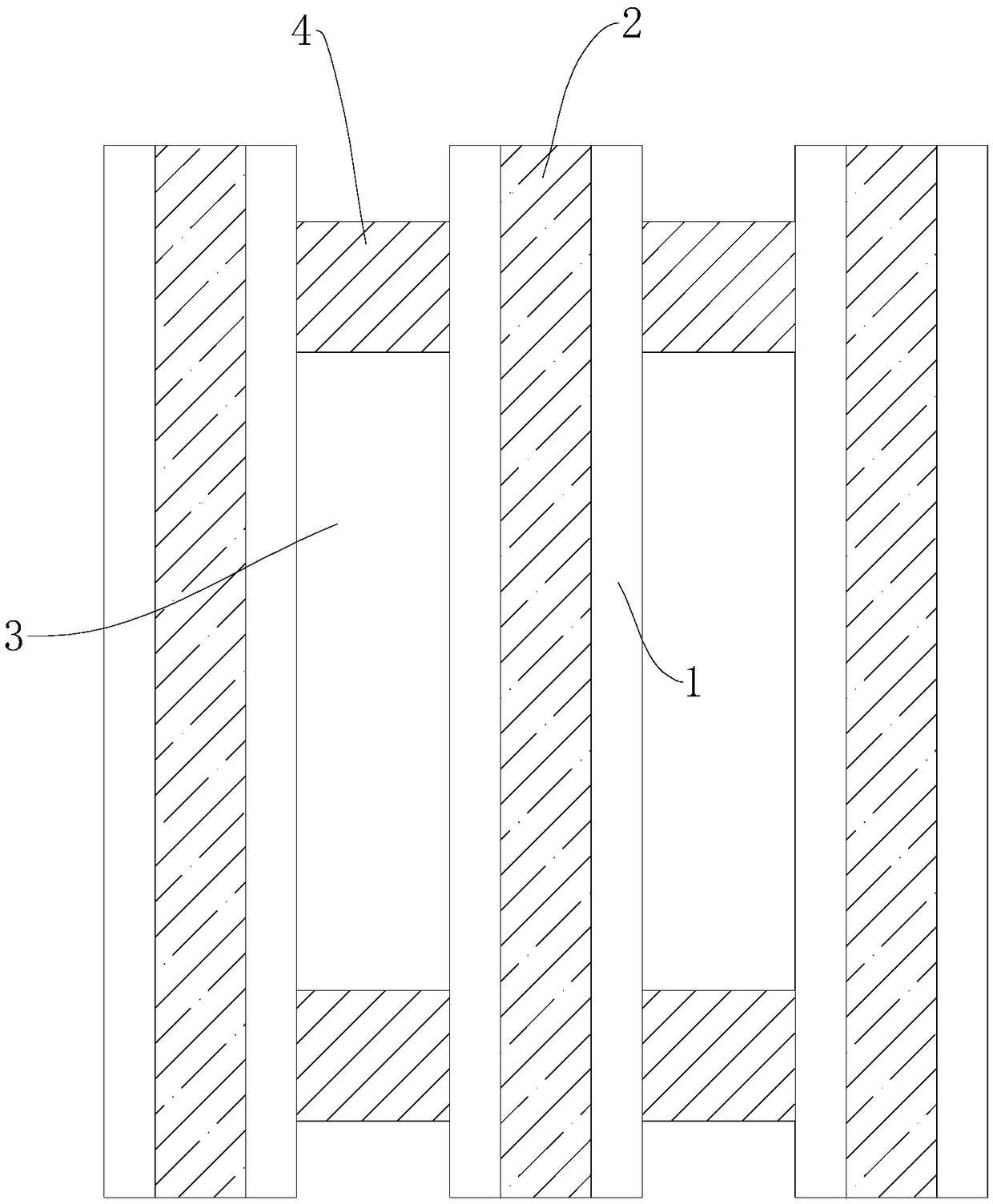 Tempered fireproof explosion-proof glass and production process thereof