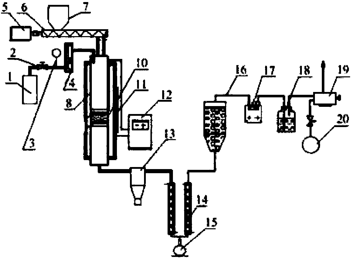 Method for preparing fuel gas by utilizing municipal waste