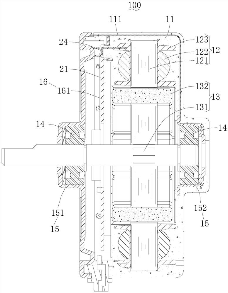 Brushless motor and electrical equipment