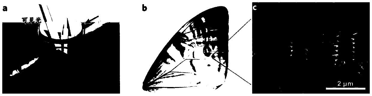 A method for infrared detection by using the desorption phenomenon of infrared excited molecules