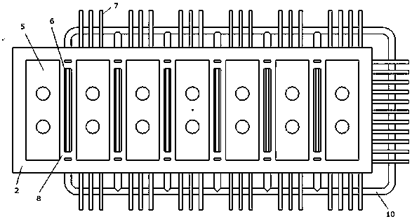 Power battery thermal management system based on combination of microchannel heat pipe and phase change material