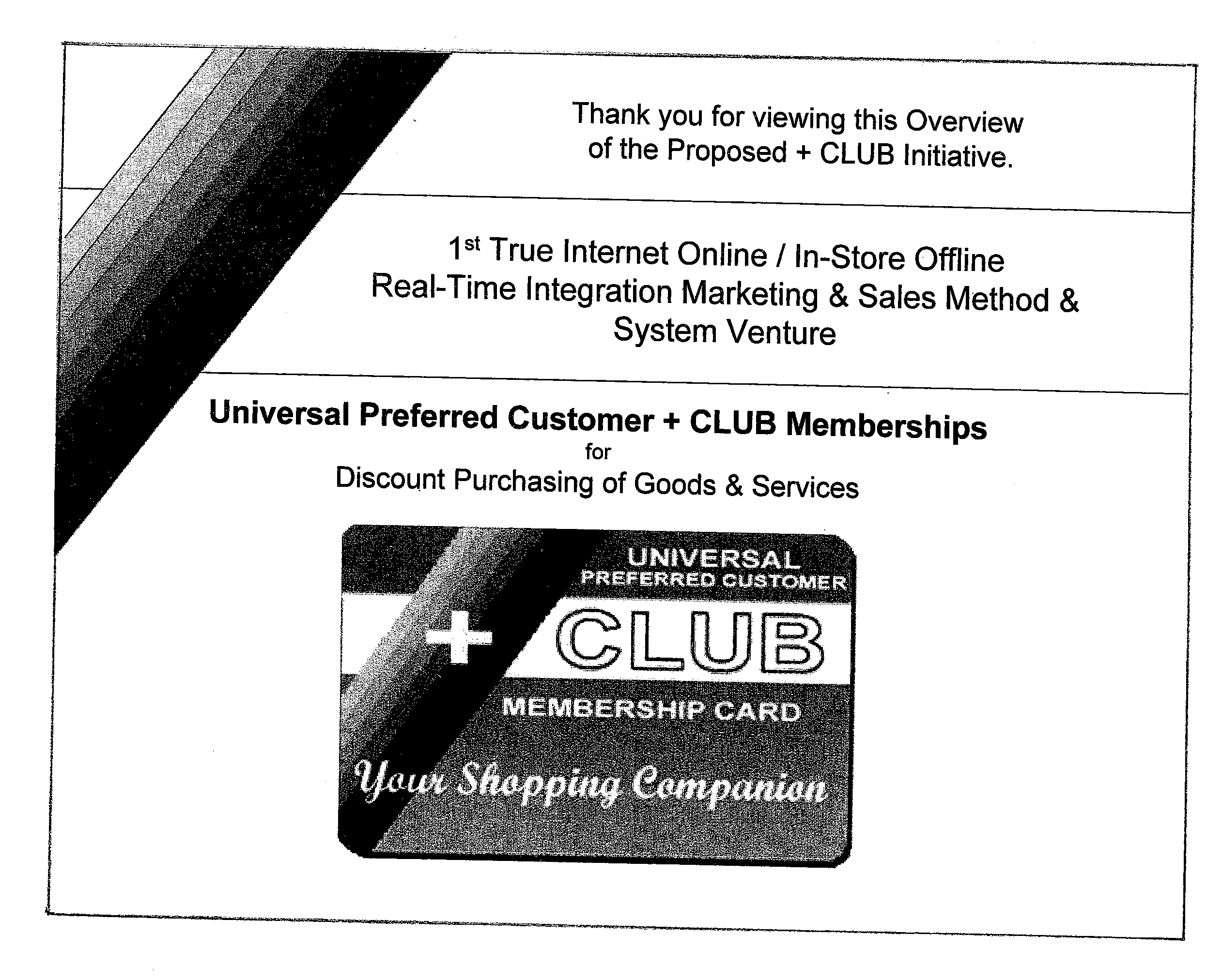 Method and System with Multi-Tier Club Memberships for Discounted Buying on the Internet and at Store Locations