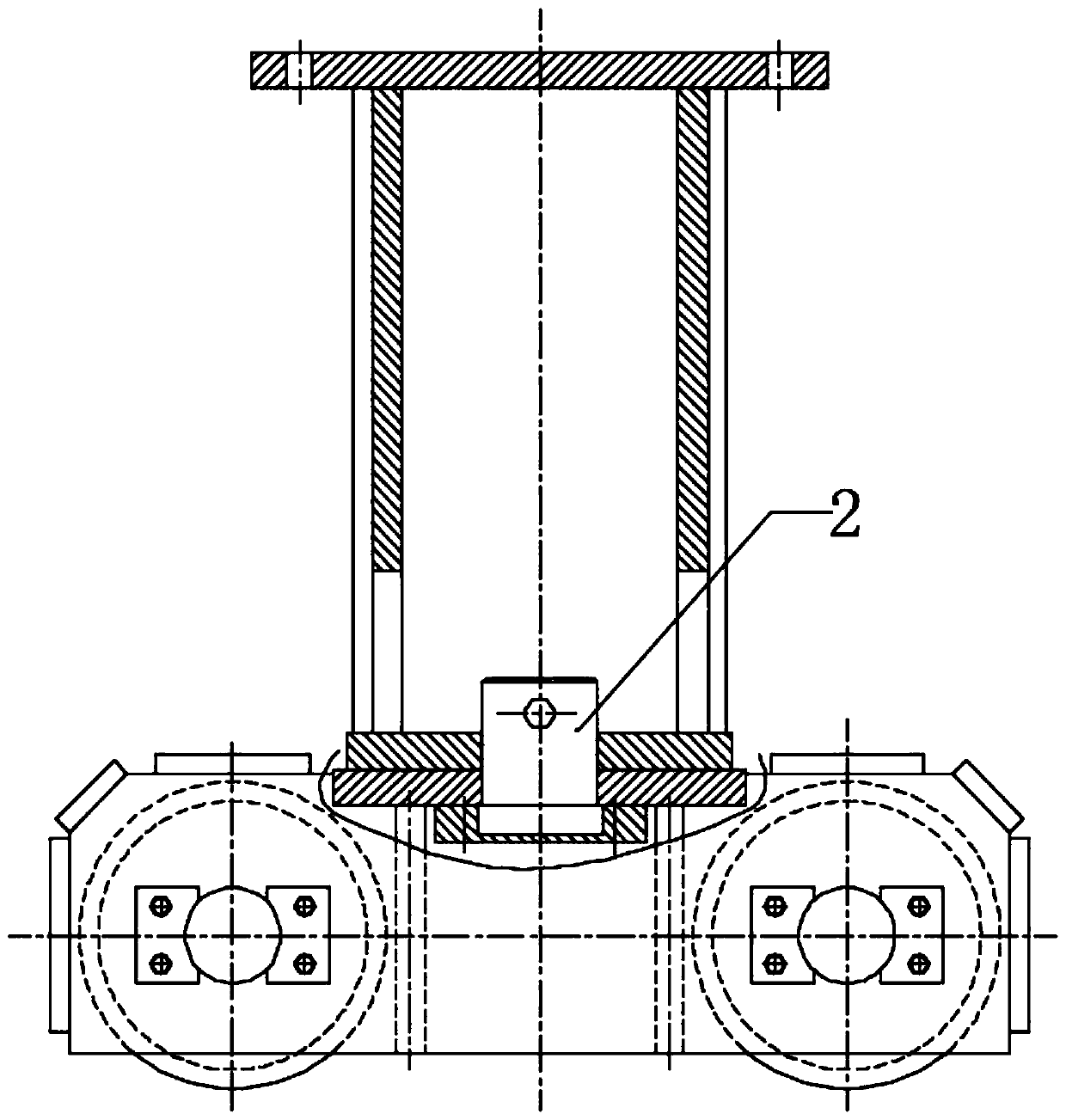 Implementation method for detaching TBM in tunnel