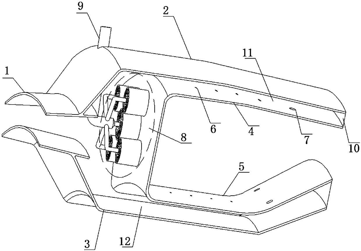 Multipoint unit direct jetting staged combustion chamber