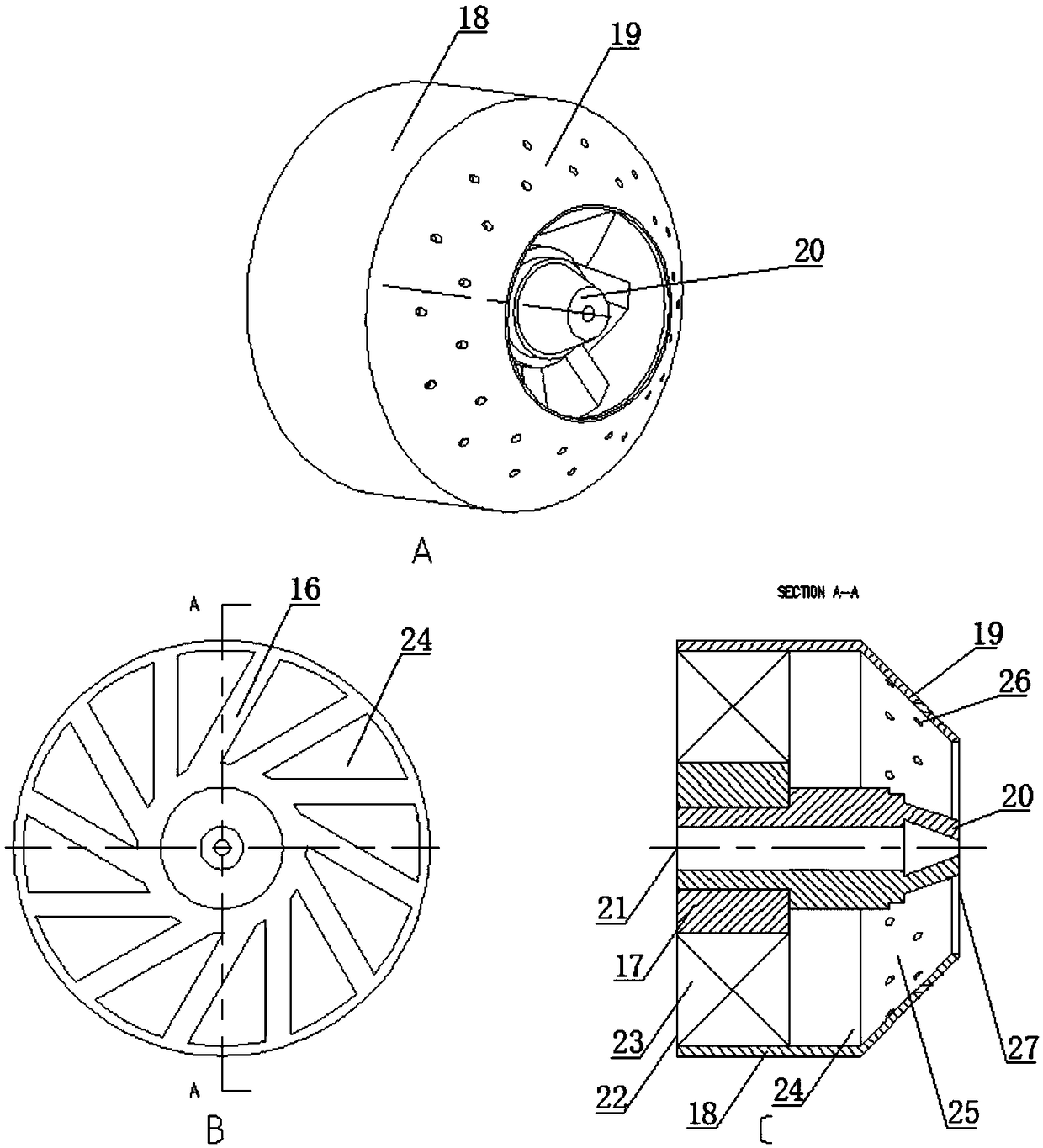 Multipoint unit direct jetting staged combustion chamber