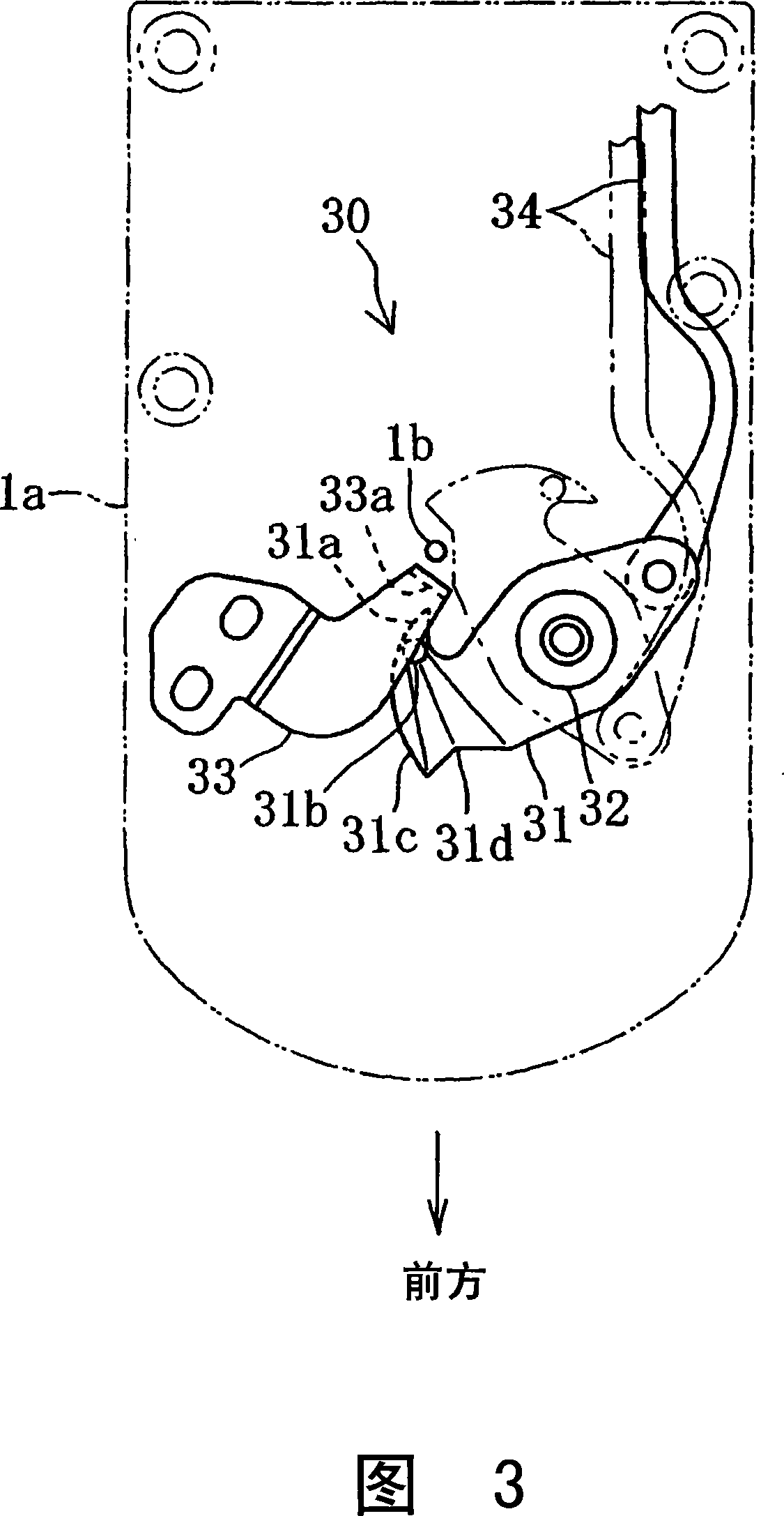 Thread adjusting device for sewing machine