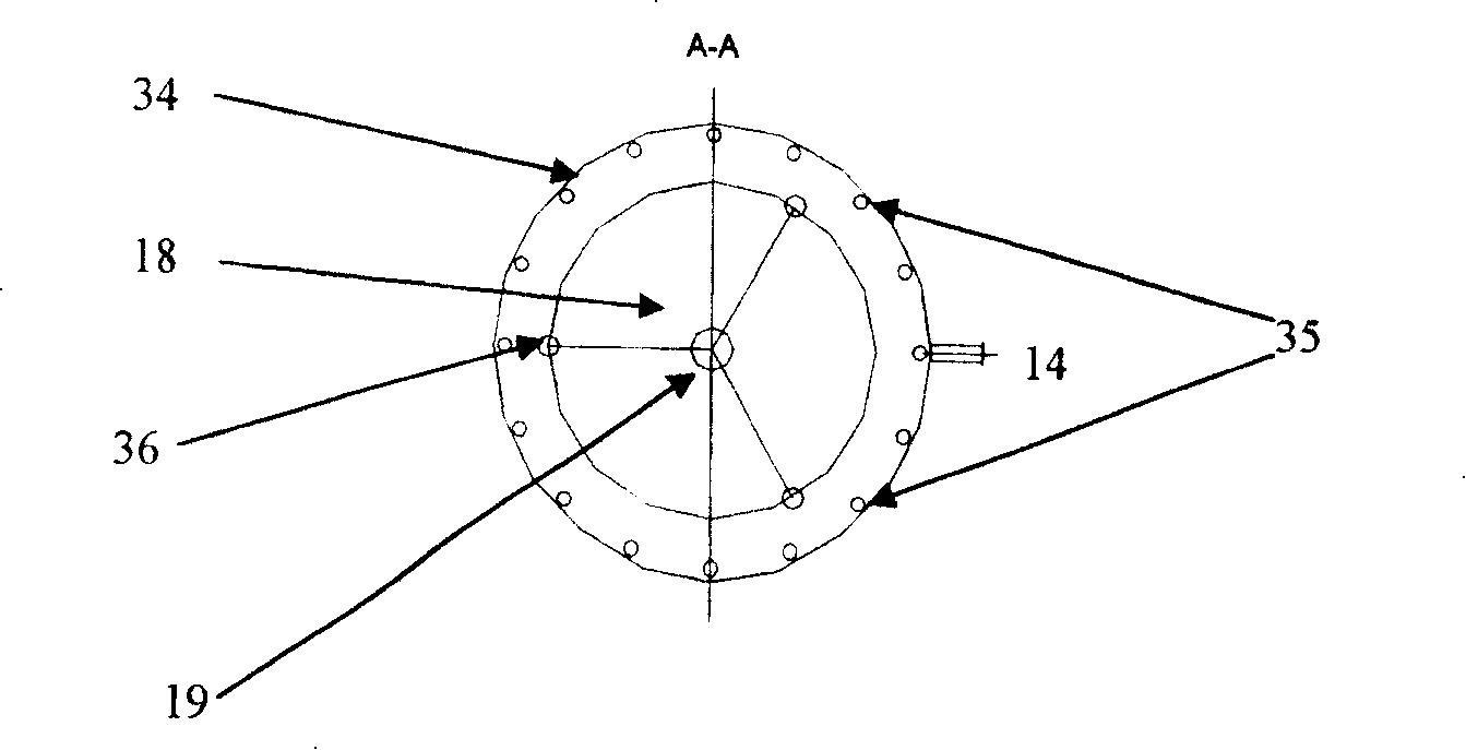 Fluidized bed pump-out gas deoxidation and equipment thereof