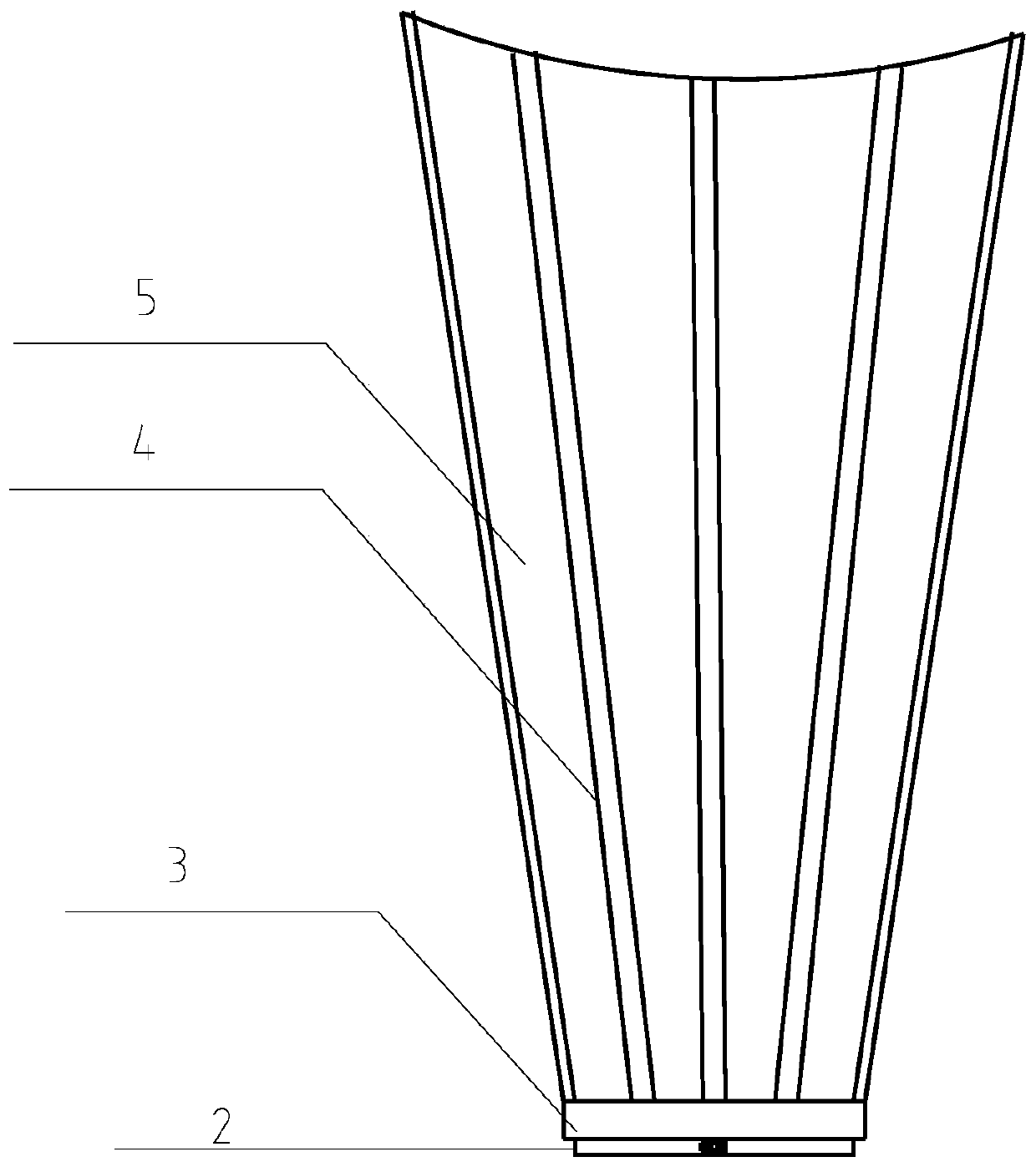 Heat preservation cover for wrapping tropical plants for overwintering