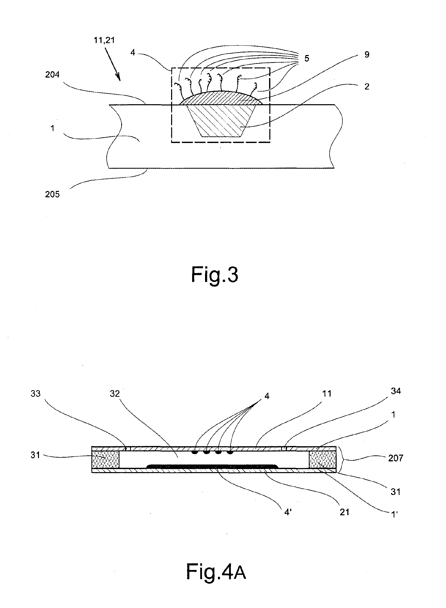 Flexible sensor carrier and method