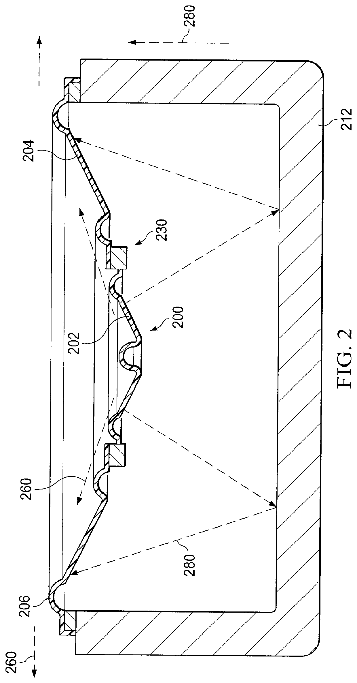 Speaker with dual diffuser