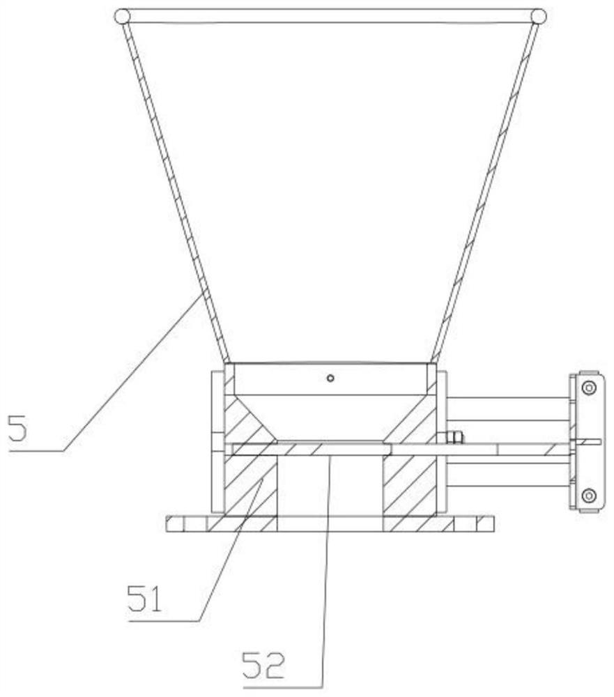 Valve-controlled shot circulating device of shot blasting machine