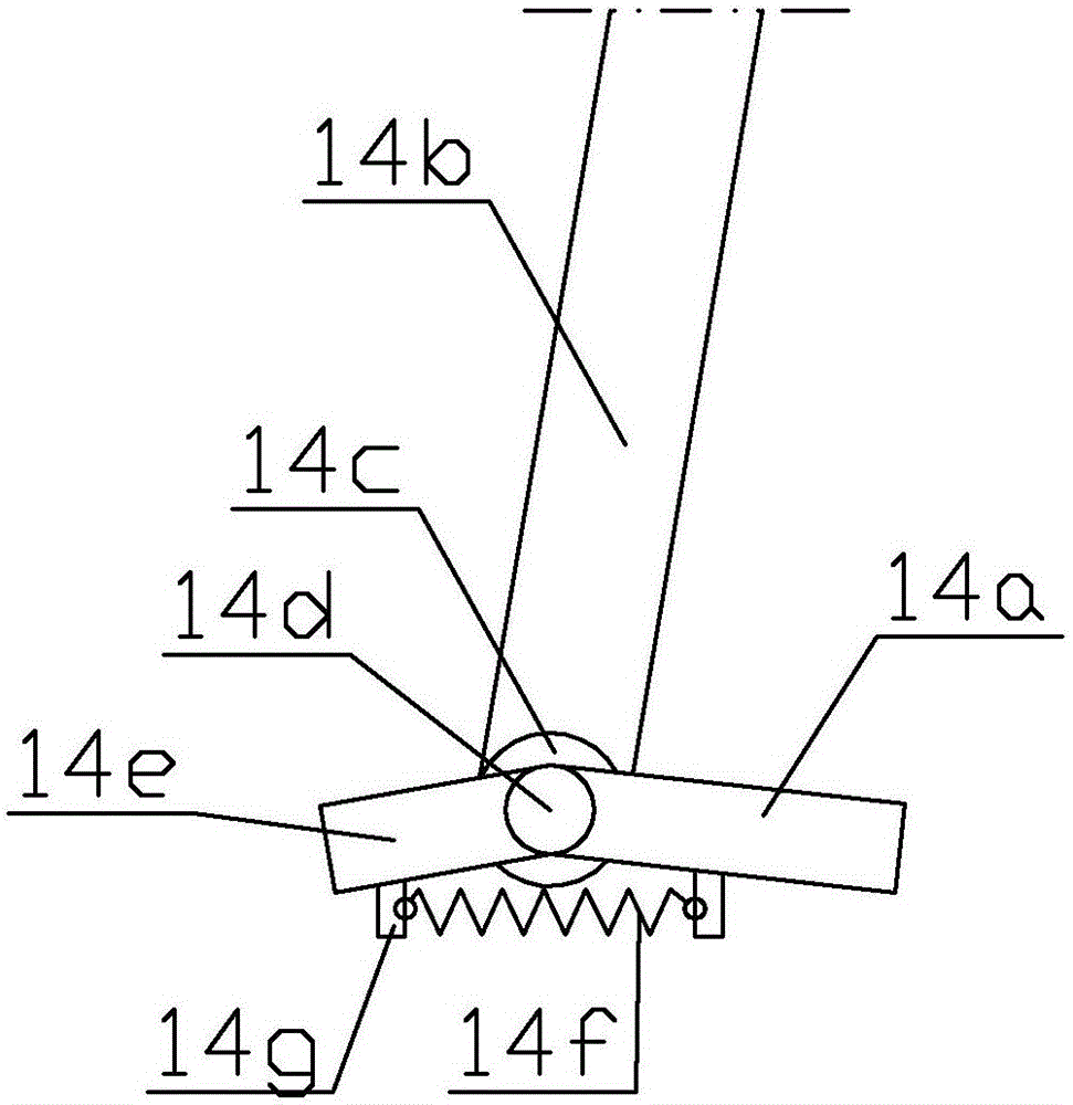 Pedal device having exercise frequency regulating and control effect and used for training bicycle