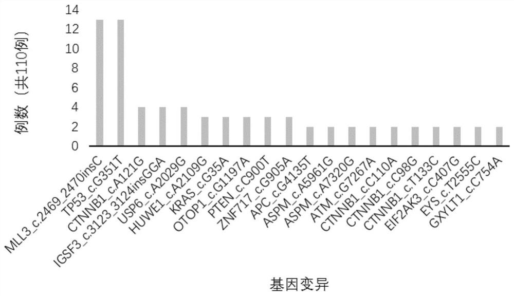 A gene set for liver cancer detection and its panel detection design method