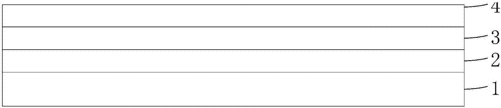 Flip LED chip array structure and preparation method thereof