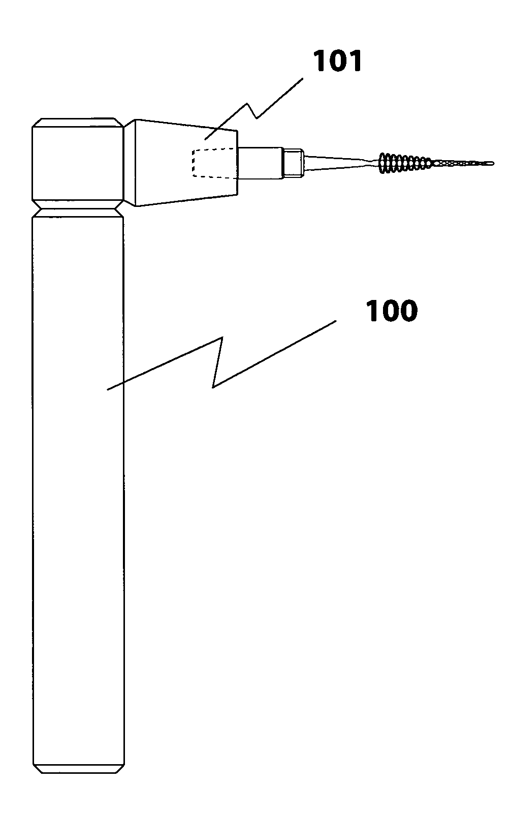 Inter dental tooth cleaner and delivery device