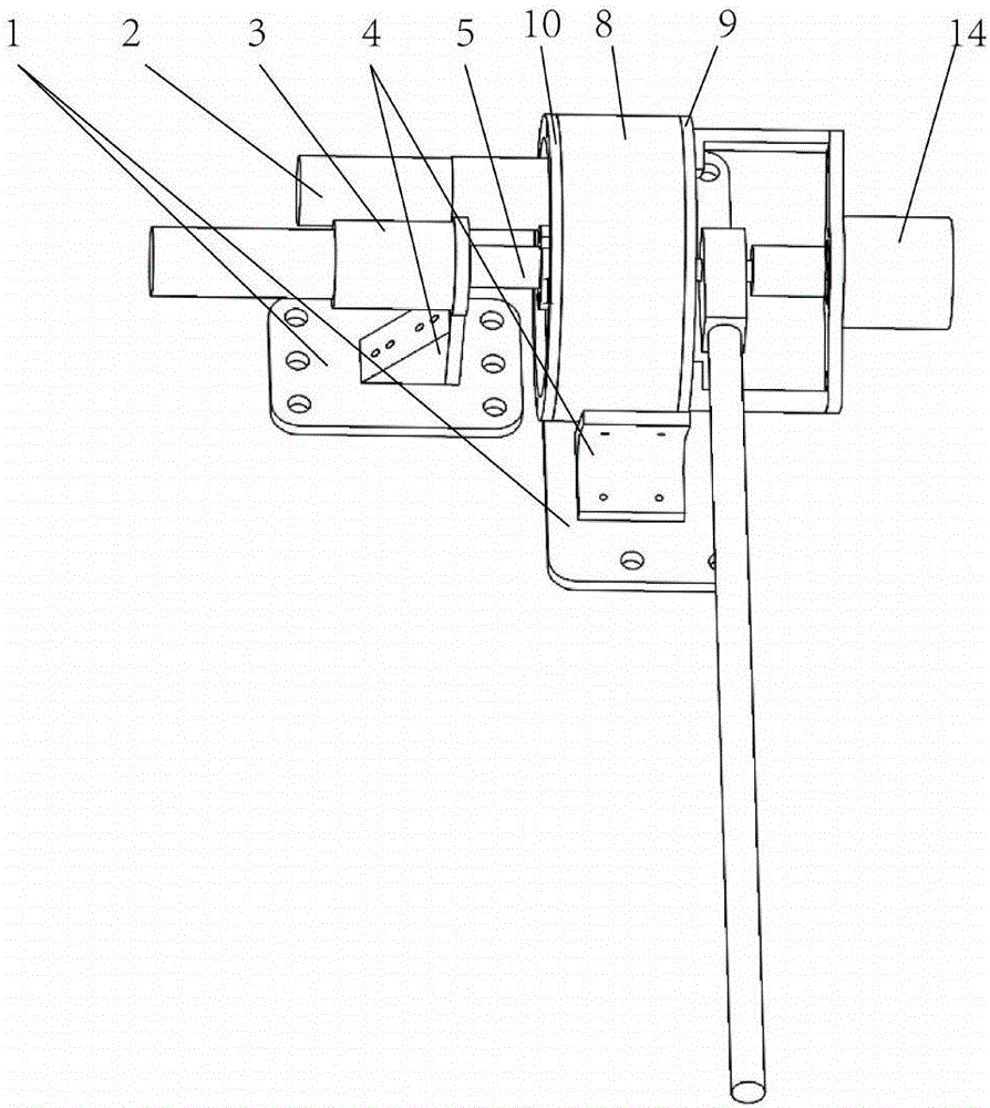 Symmetric type variable stiffness flexible actuator based on variable supporting point