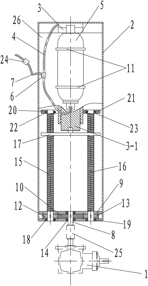 Servo device of trenching machine pipe coiling system