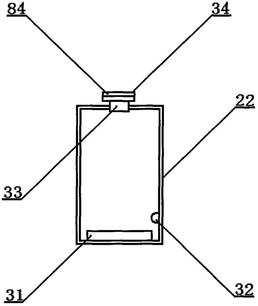 Disinfecting device for obstetrics and gynecology