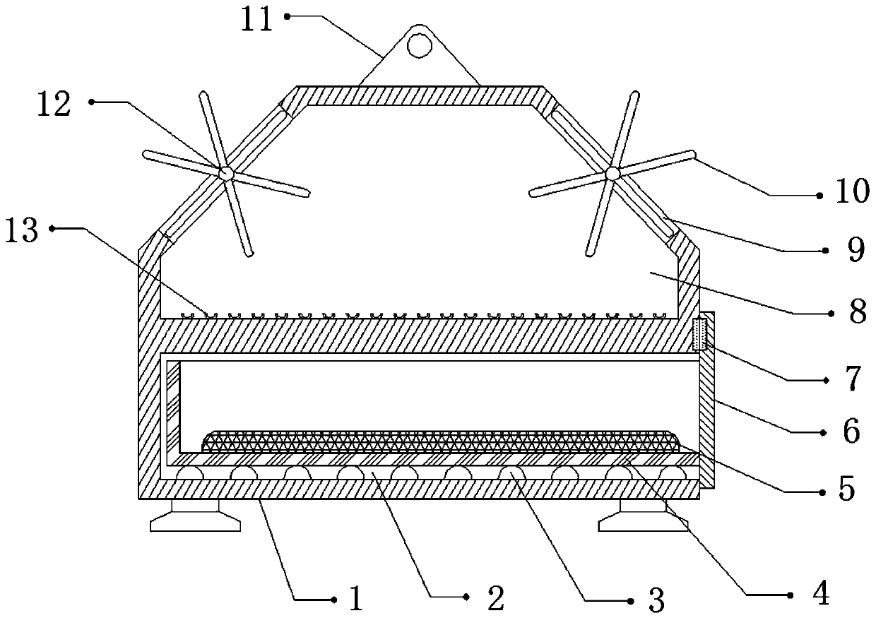 Disposable needle tube recycling device for hospital