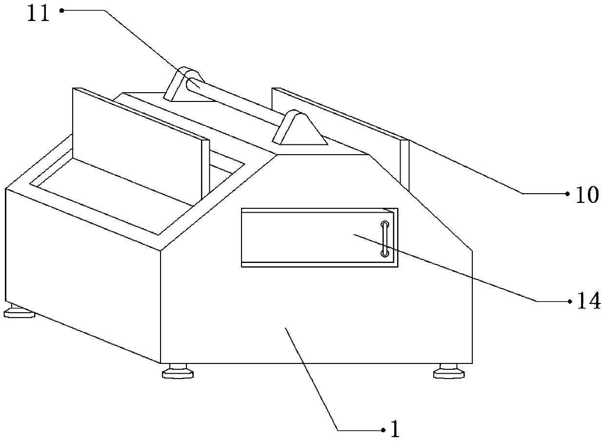 Disposable needle tube recycling device for hospital