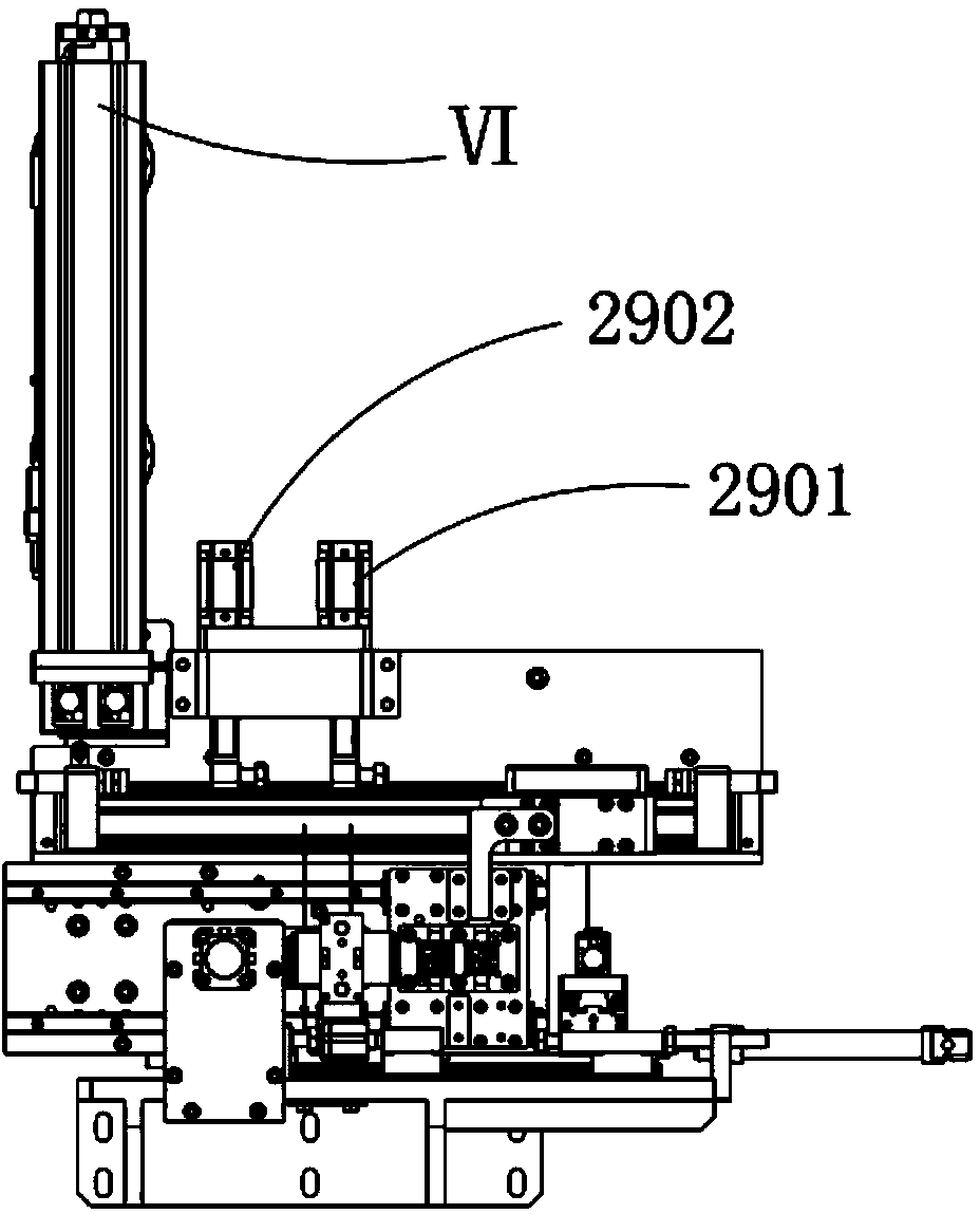 Mechanism for detecting whether product mounting is qualified or not