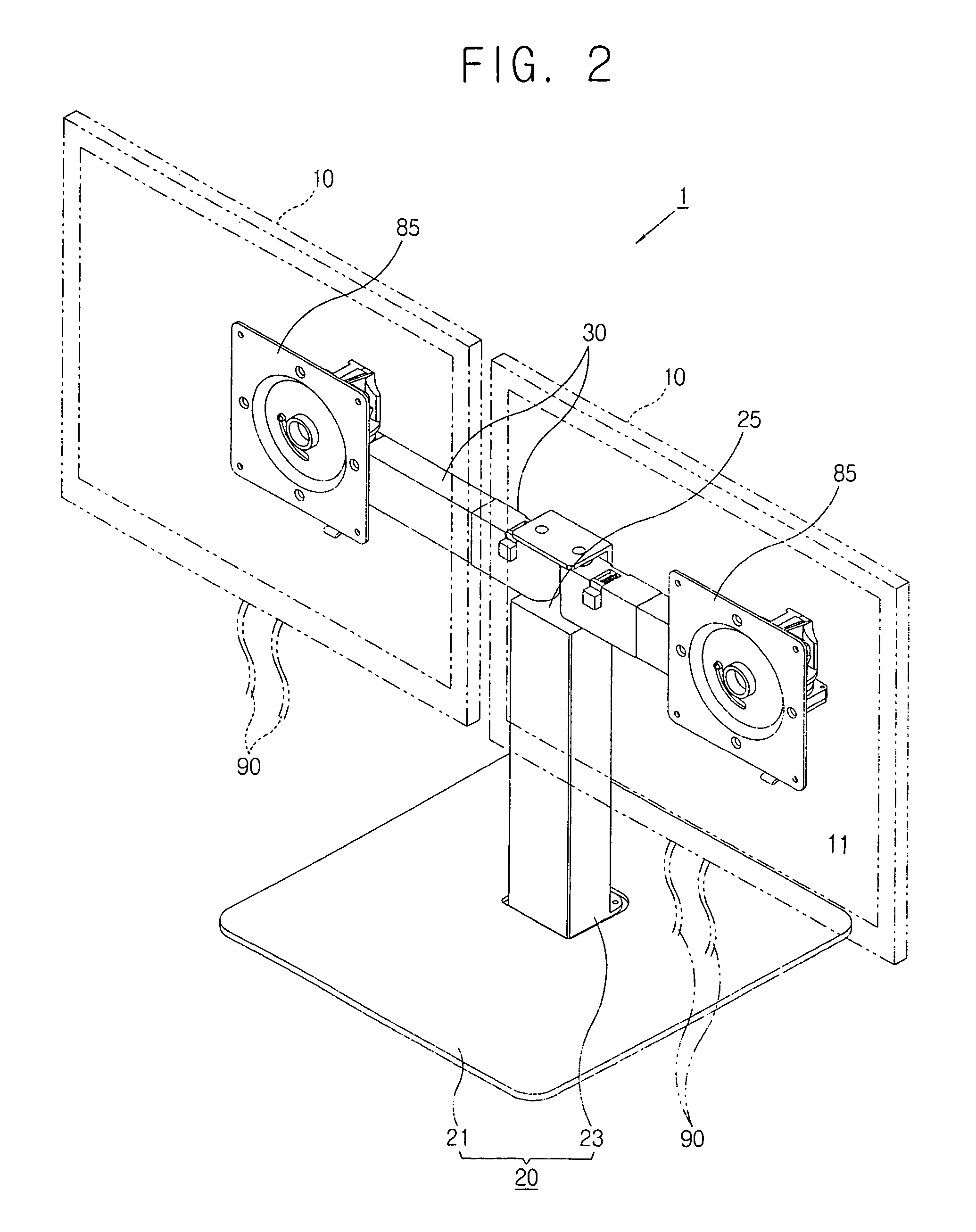 Supporting apparatus and monitor apparatus with the same