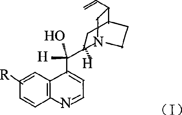 Preparation method of macromolecule loaded quinine type compound