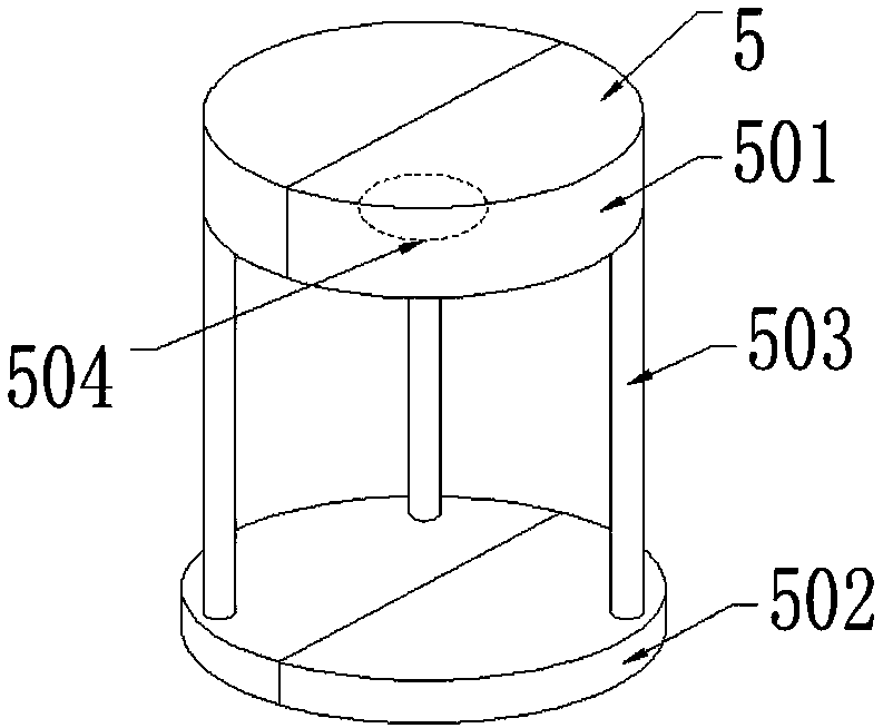 Adhesive-free testing device and method for rock direct tensile test