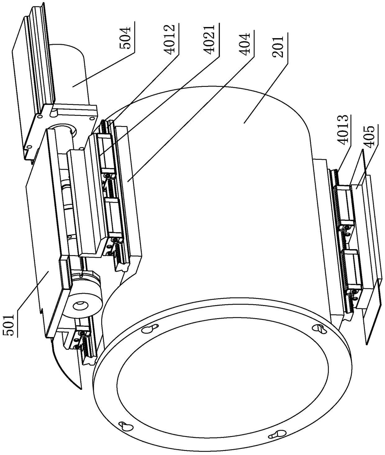 A high-power focusing lens with adjustable focus