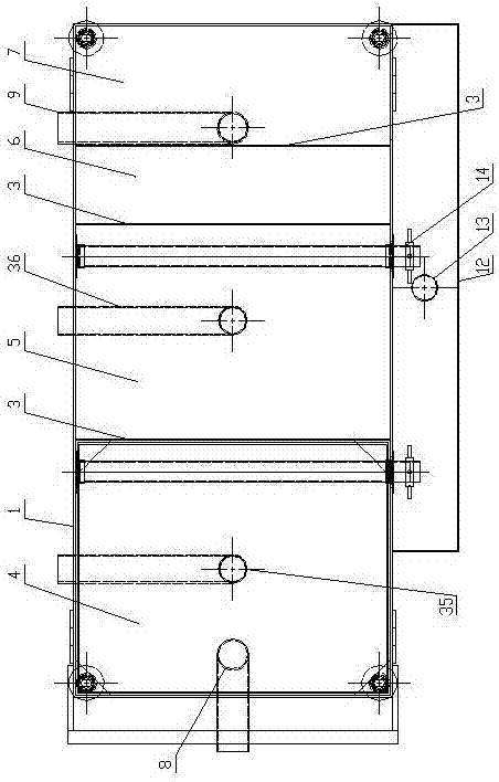 Movable type oil-water separator