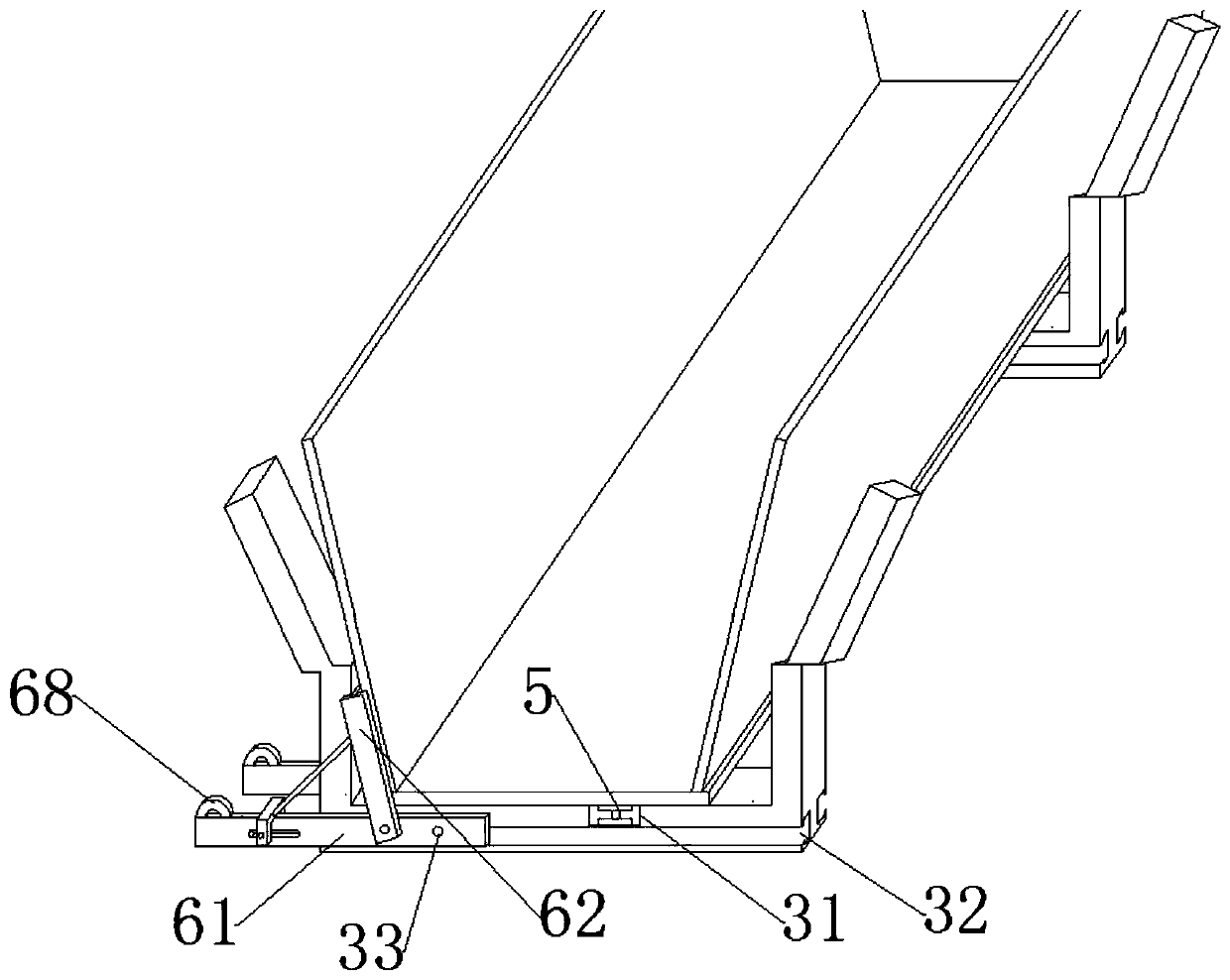 Ship lap joint type groove type construction method