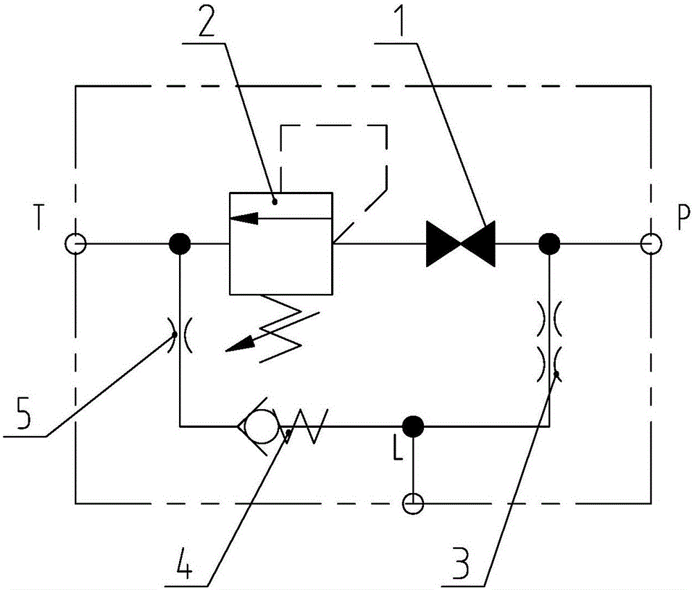 Pipeline heating deflation valve and rotation closed type hydraulic system of crane