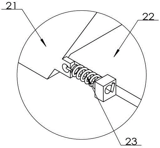 Novel device for extruding and dehydrating Enteromorpha