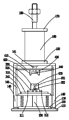 Motor magnetic tile assembly device