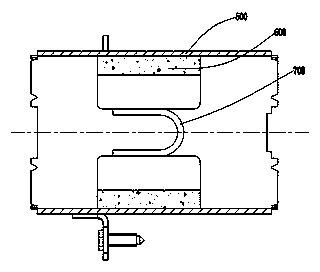 Motor magnetic tile assembly device