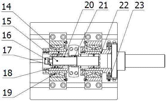 Test detection device for joint bearing