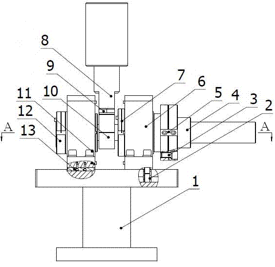 Test detection device for joint bearing