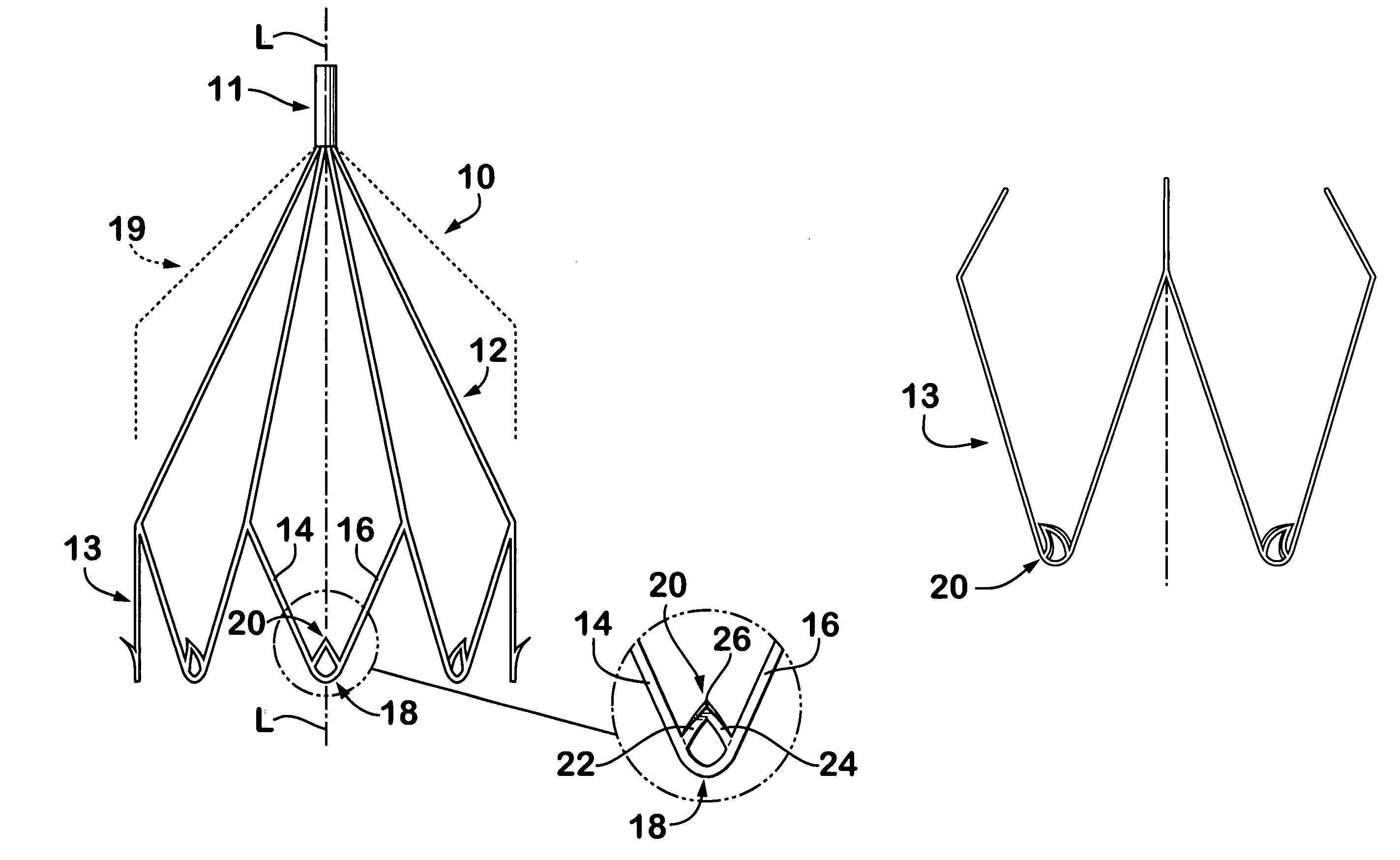 IVC filter with translating hooks