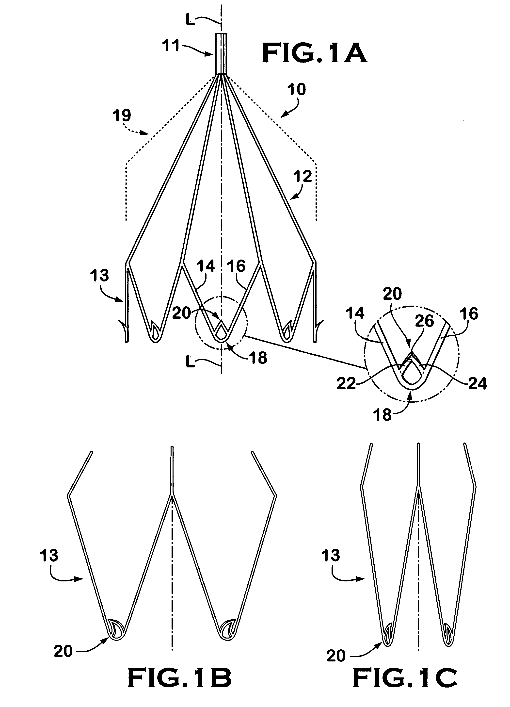 IVC filter with translating hooks