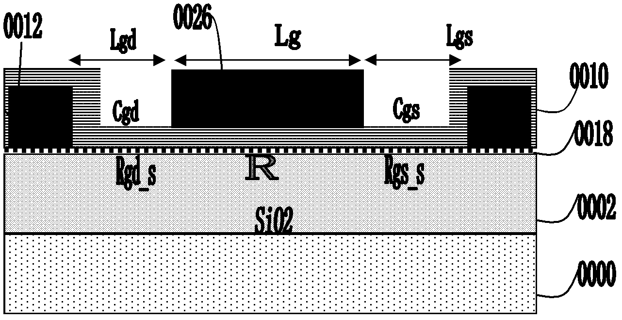 Source-drain buried graphene transistor device on diamond-like carbon substrate and manufacture method