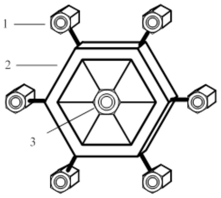 A composite spacer ring-nutation damper for controlling the overall galloping of conductors