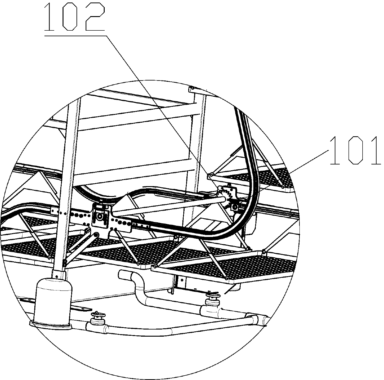 Automatic speed adjusting cultivation machine