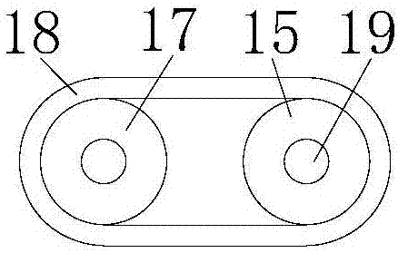 Stirring device for textile materials