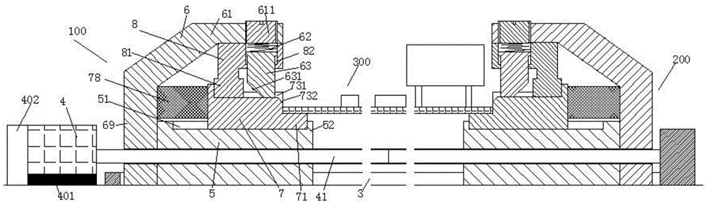 Installation locking device used for circuit board and with vibration reducing and speed adjusting functions