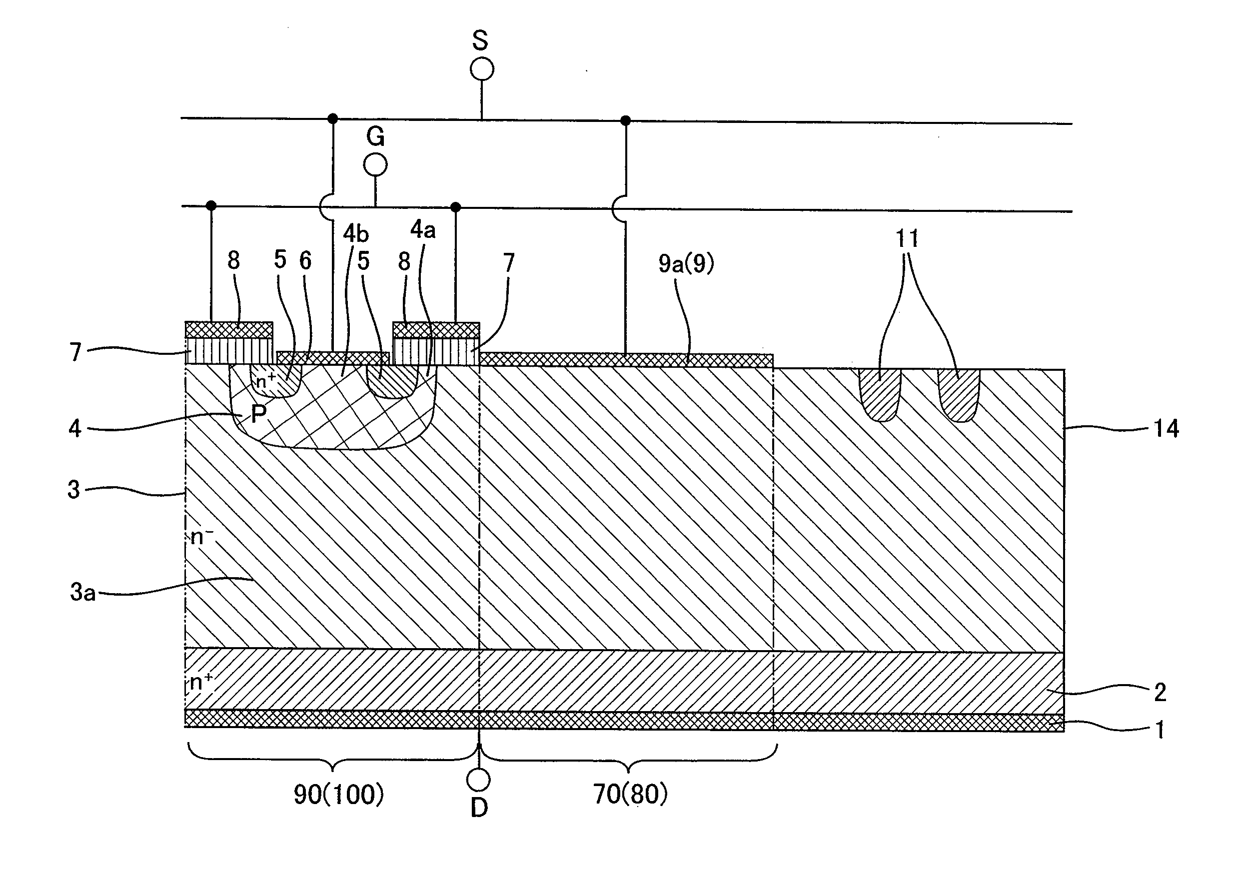 Semiconductor element and electrical apparatus