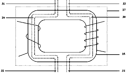 A power storage charging device with good heat dissipation effect