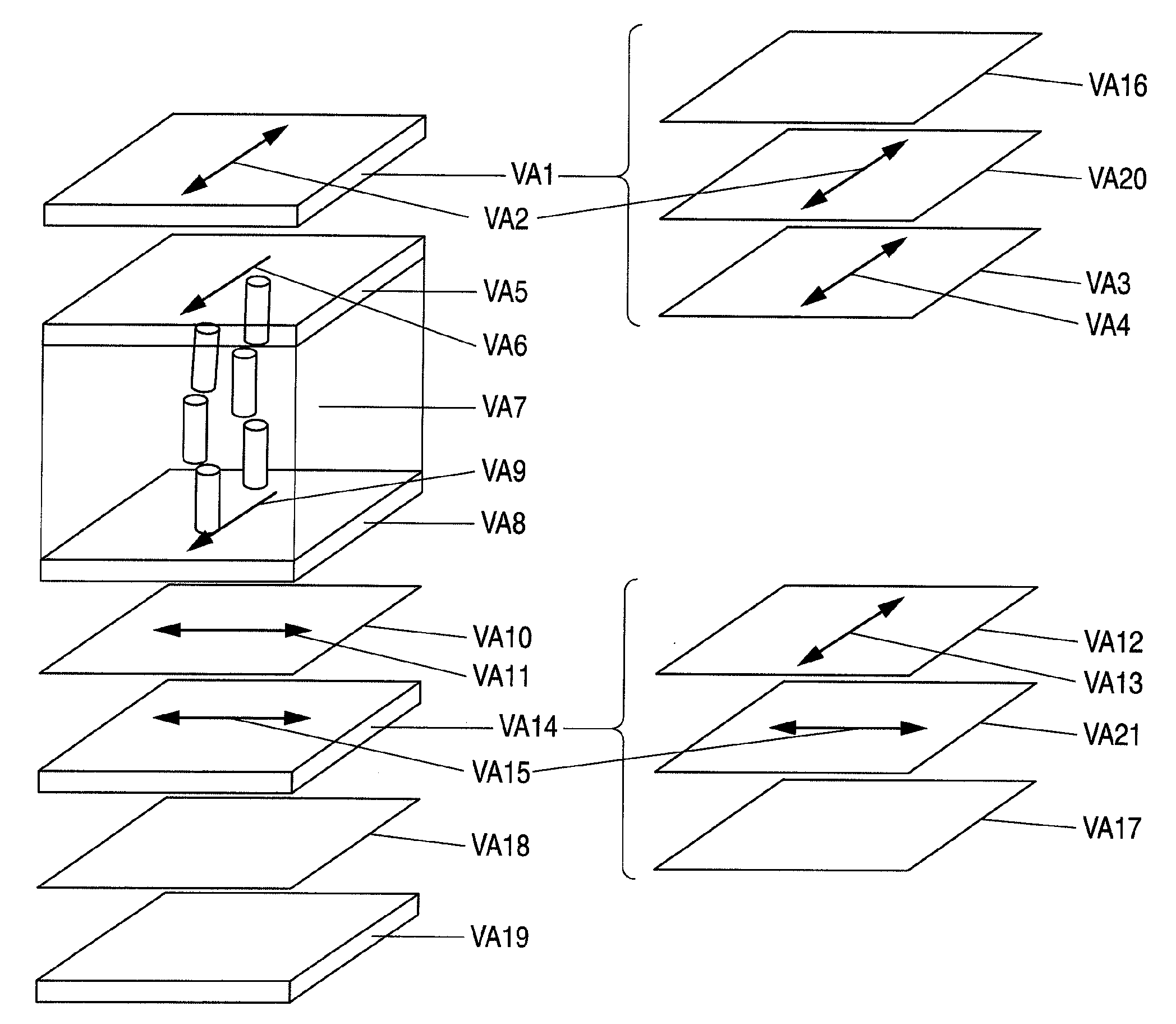 Matrix-type liquid crystal display device